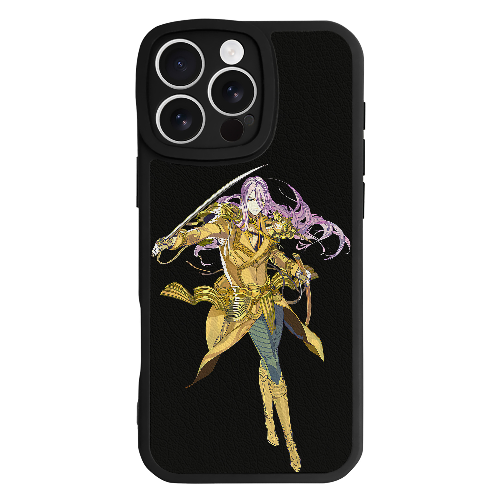 （画像用） 刀剣乱舞 Touken Ranbu 【iPhone 16シリーズ対応】シリコンスマホケース（レザー調） 材質：シリコン
